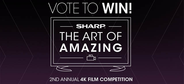 Finalists Announced for Sharp's Art of Amazing 4K Film Competition