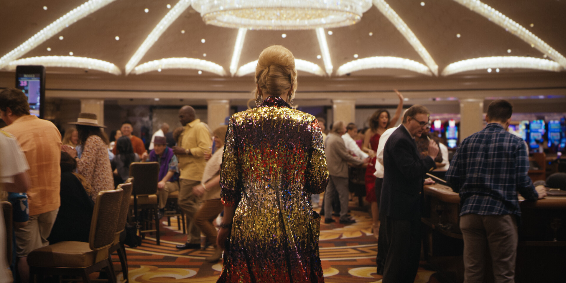 Deborah Vance on casino floor