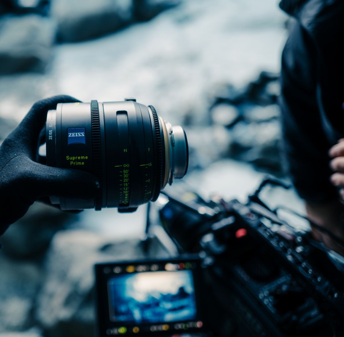 behind the scenes photo