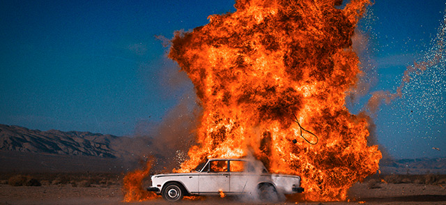 Tyler Shields uses Stills from Motion to Create an Explosive Art Exhibit